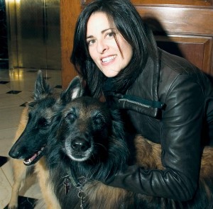 Jody Astrein, the official Townsend Hotel dog walker