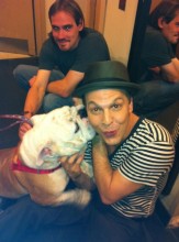 Gavin Degraw falls in Puppy Love with Gus - Up for adoption from the Humane Society of New York