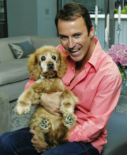 Colin Cowie's dog Oscar still lives fabulously after 20 years - that's 140 dog years!